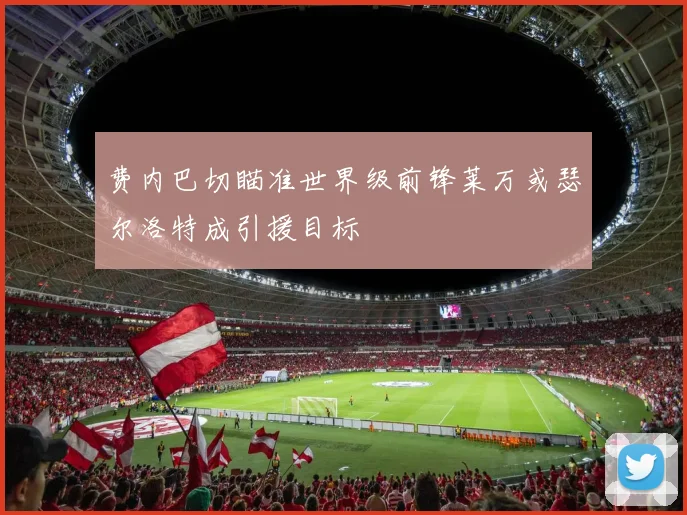 费内巴切瞄准世界级前锋莱万或瑟尔洛特成引援目标